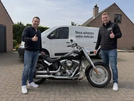 Harley Fat Boy verkocht